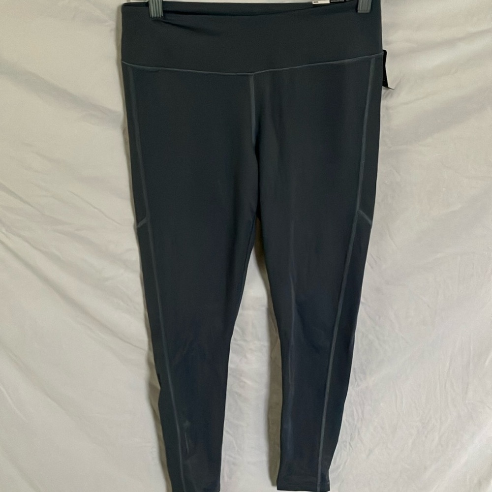 Victoria Secret Sport: Gray leggings- zipper leg- M
